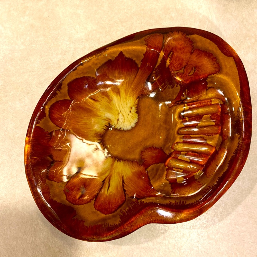 Vintage Dryden Pottery Hot Springs Astray